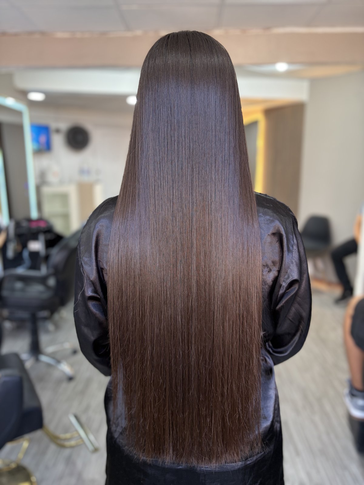 Alisado orgánico realizado en Vall Studio Boutique