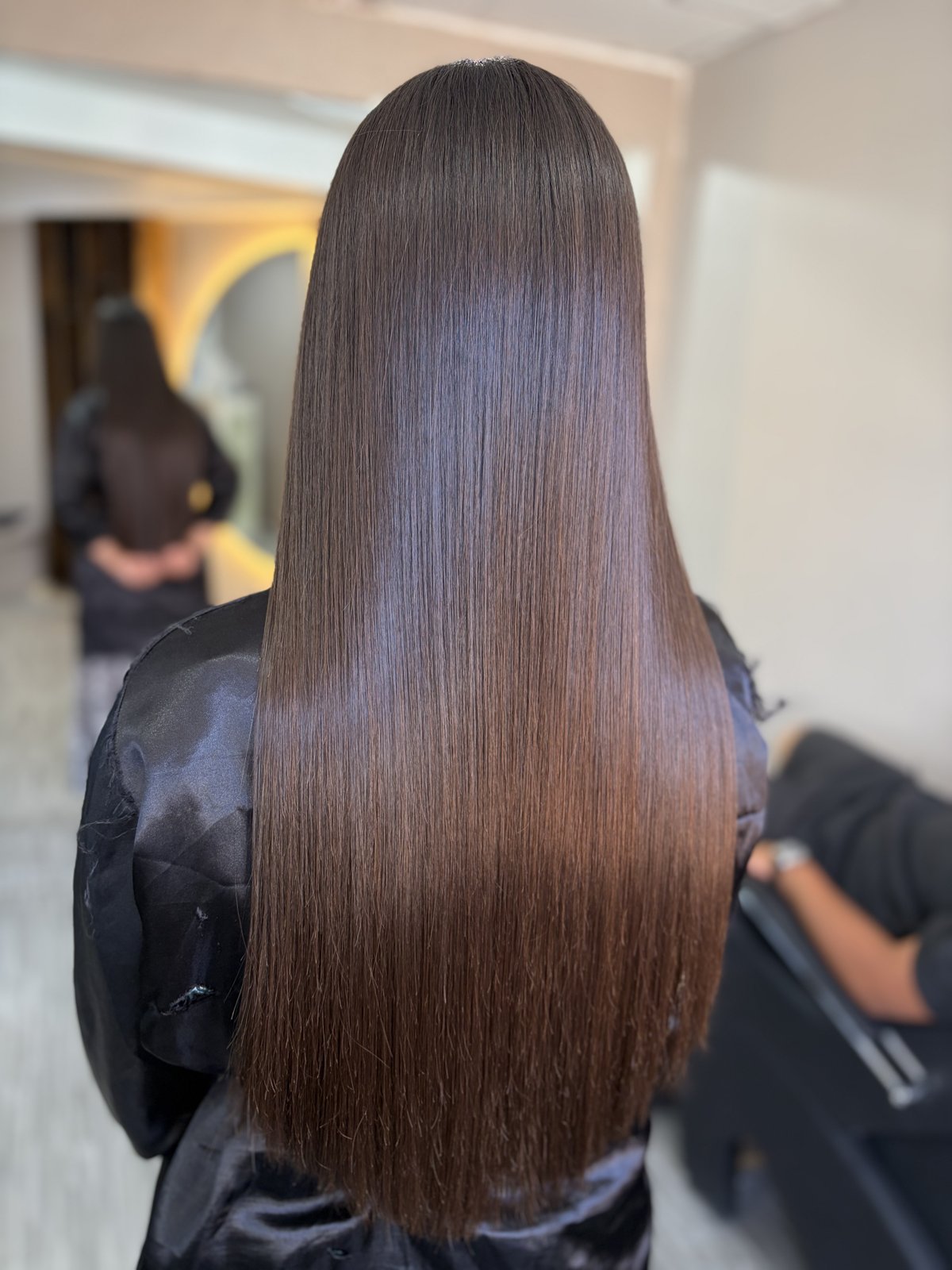 Alisado orgánico realizado en Vall Studio Boutique
