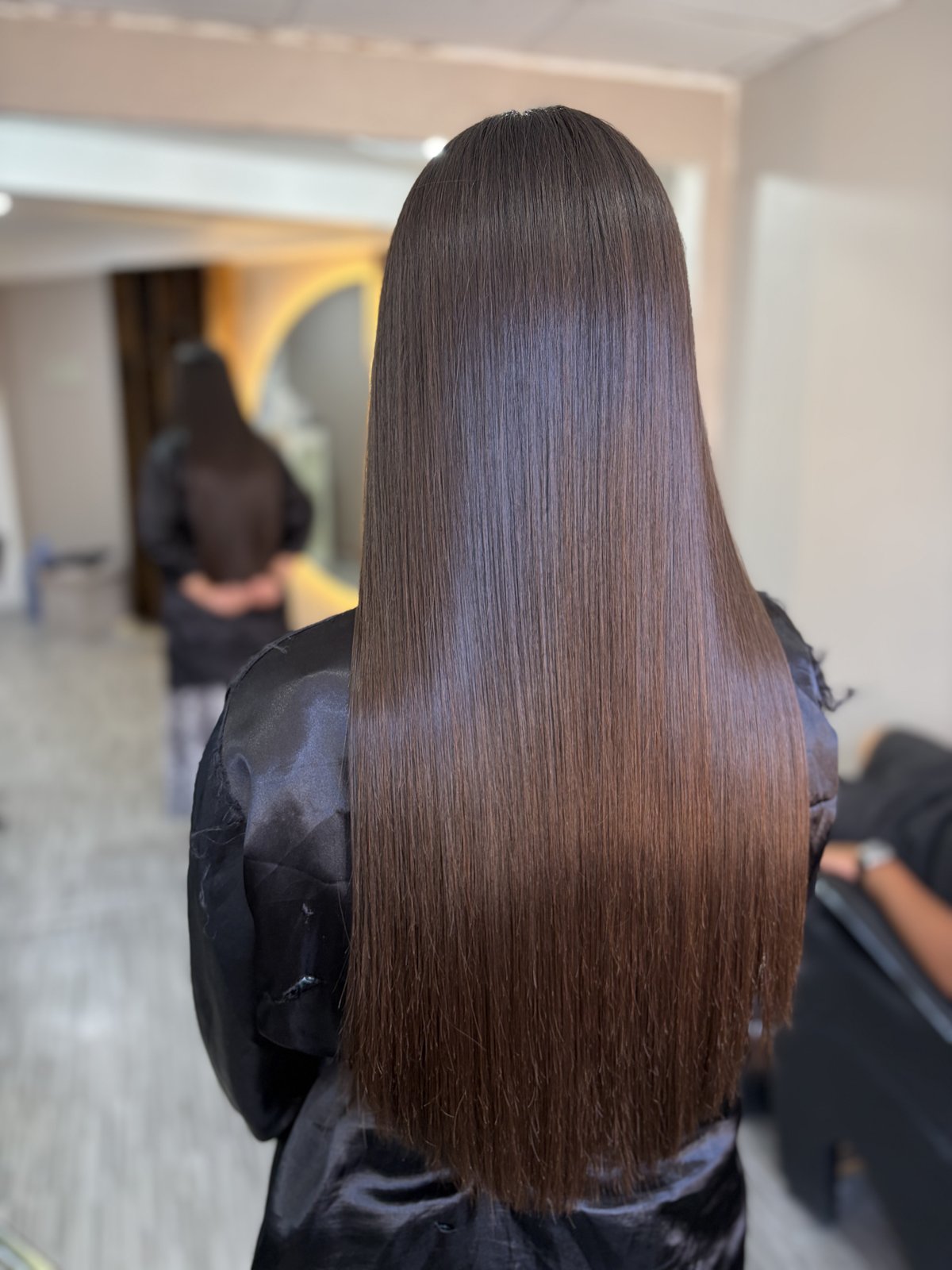 Alisado orgánico realizado en Vall Studio Boutique