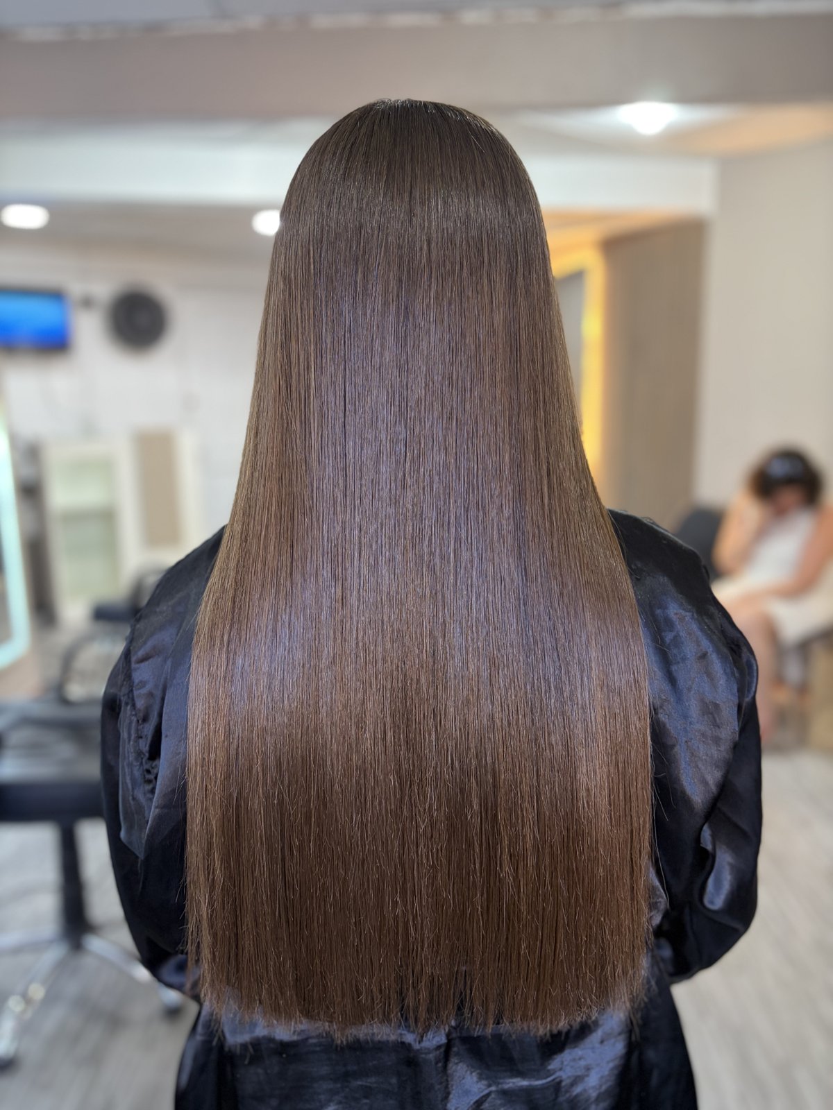 Alisado orgánico realizado en Vall Studio Boutique