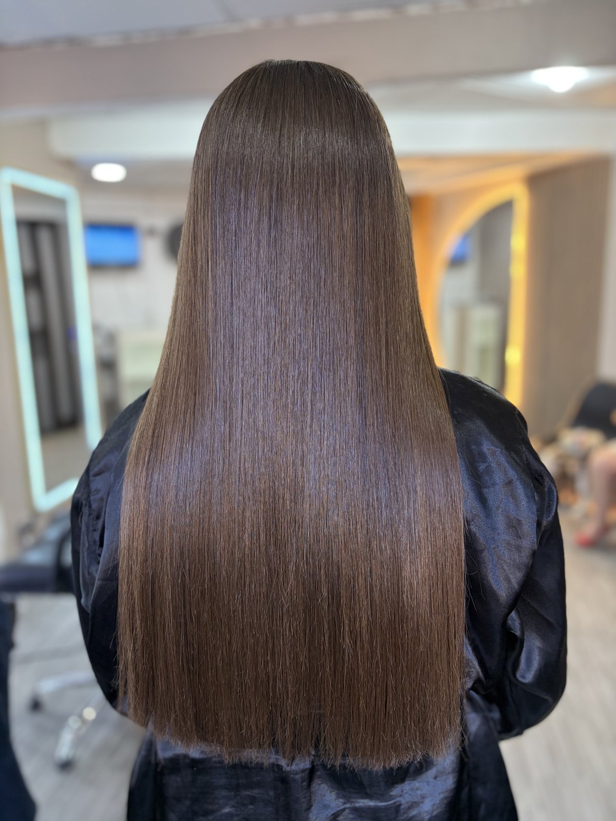 Alisado orgánico realizado en Vall Studio Boutique